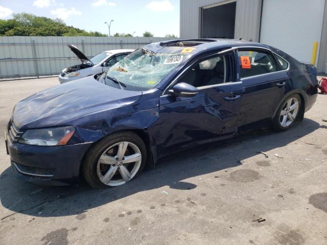VOLKSWAGEN PASSAT SE 2012 with VIN 1VWBN7A36CC024217 - Photo from auction
