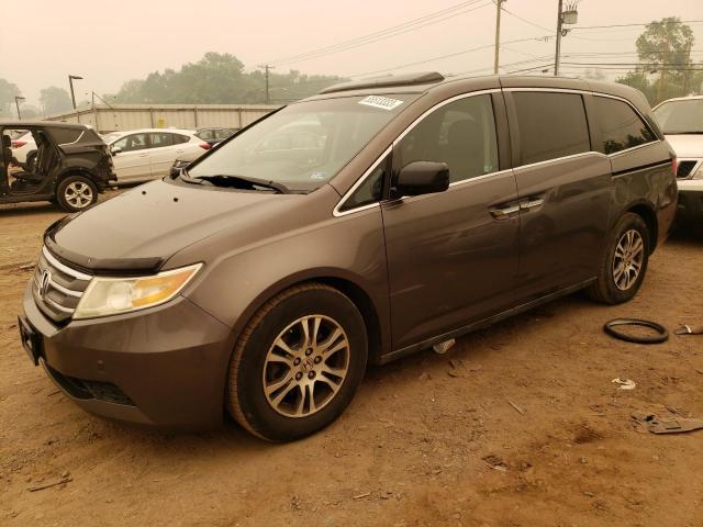 HONDA ODYSSEY EX 2011 with VIN 5FNRL5H67BB053495 - Photo from auction