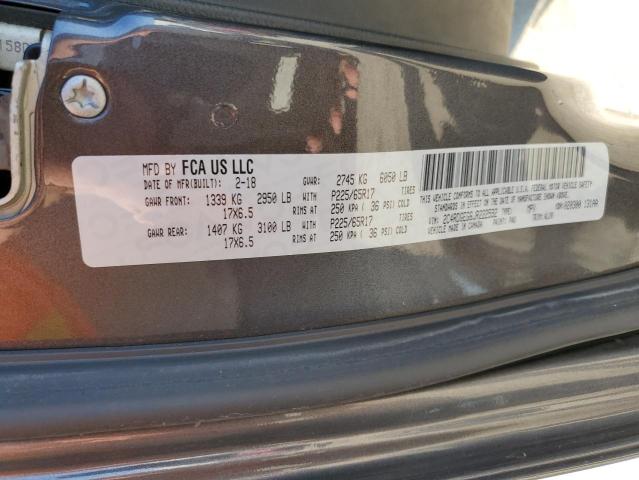Photo 14 from auction – 2018 DODGE GRAND CARA with VIN 2C4RDGEG6JR222592