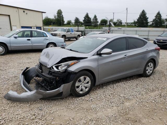 HYUNDAI ELANTRA SE 2016 with VIN 5NPDH4AE2GH769219 - Photo from auction