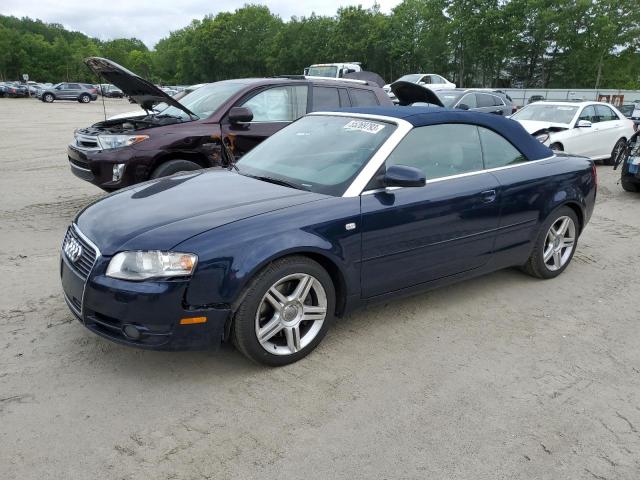 AUDI A4 2.0T CA 2008 with VIN WAUDF48HX8K001719 - Photo from auction
