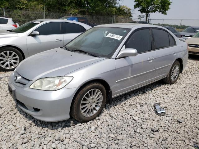 HONDA CIVIC EX 2005 with VIN 1HGES26715L010060 - Photo from auction