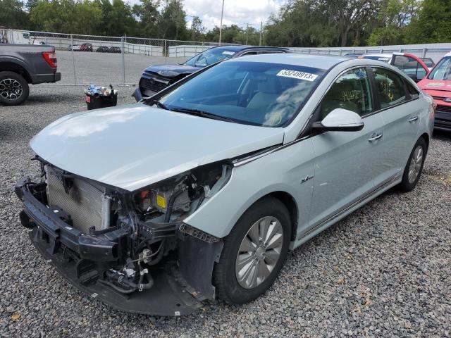 HYUNDAI SONATA HYB 2016 with VIN KMHE24L14GA030257 - Photo from auction