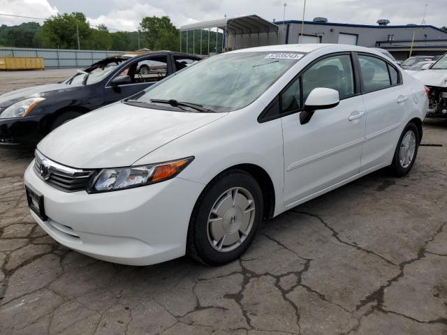 HONDA CIVIC HF 2012 with VIN 2HGFB2F64CH550315 - Photo from auction