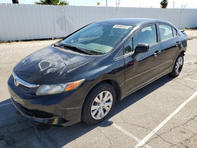 HONDA CIVIC LX 2012 with VIN 19XFB2F53CE345294 - Photo from auction