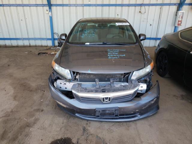 Photo 5 from auction – 2012 HONDA CIVIC LX with VIN 19XFB2F55CE086677