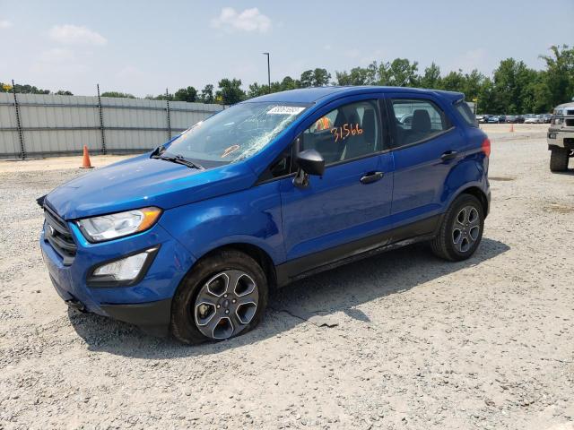 FORD ECOSPORT S 2021 with VIN MAJ3S2FE5MC396040 - Photo from auction