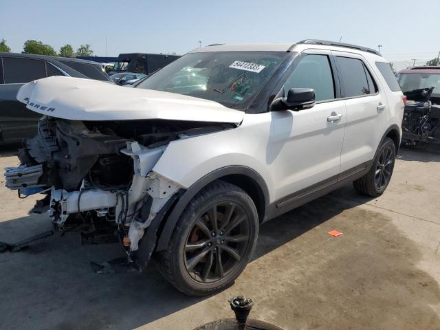 FORD EXPLORER X 2019 with VIN 1FM5K8D82KGA59295 - Photo from auction