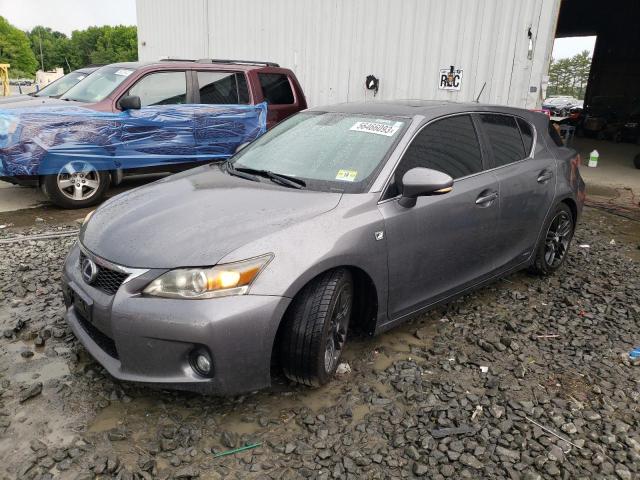 LEXUS CT 200 2012 with VIN JTHKD5BHXC2053440 - Photo from auction