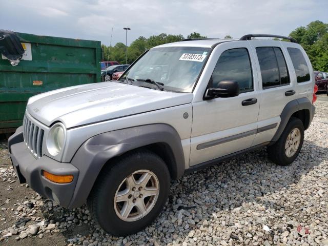 JEEP LIBERTY 2004 with VIN 1J4GL48K74W272027 - Photo from auction