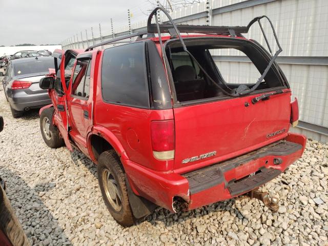 Photo 2 from auction – 2002 CHEVROLET BLAZER with VIN 1GNDT13WX2K177913