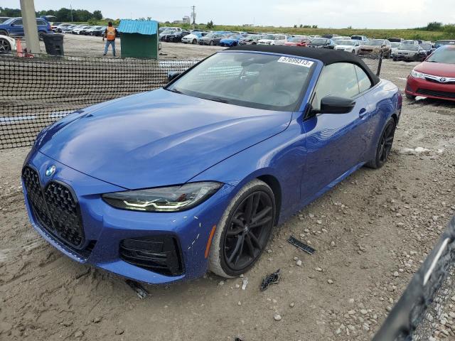 BMW 430XI 2022 with VIN WBA43AT05NCH65799 - Photo from auction