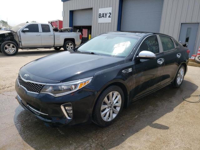 KIA OPTIMA EX 2018 with VIN 5XXGU4L34JG245576 - Photo from auction