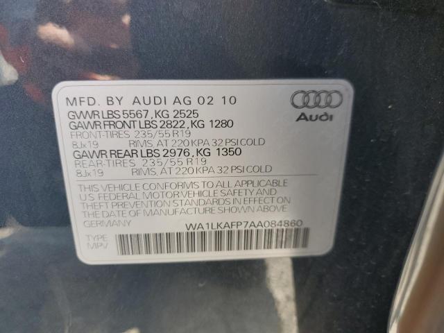 Photo 14 from auction – 2010 AUDI Q5 PREMIUM with VIN WA1LKAFP7AA084860