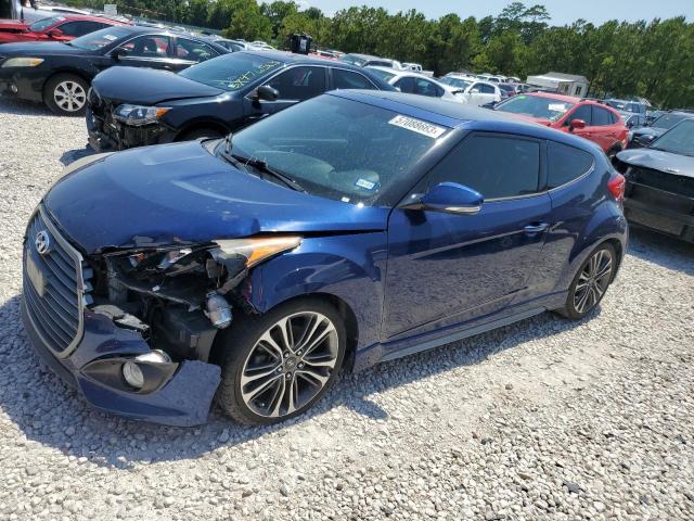 HYUNDAI VELOSTER T 2017 with VIN KMHTC6AE1HU314287 - Photo from auction
