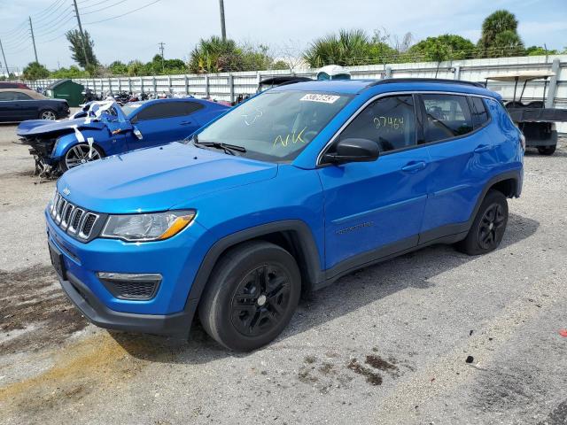 JEEP COMPASS SP 2020 with VIN 3C4NJCAB6LT243145 - Photo from auction