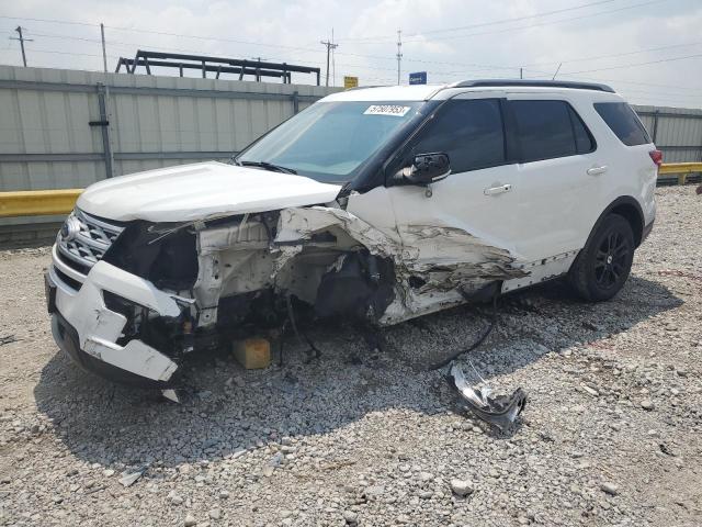 FORD EXPLORER X 2018 with VIN 1FM5K7D89JGC04311 - Photo from auction