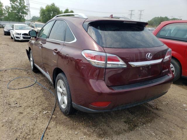 Photo 2 from auction – 2013 LEXUS RX 350 BAS with VIN 2T2BK1BA9DC160206