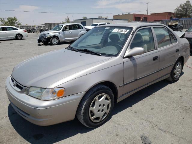 TOYOTA COROLLA VE 2000 with VIN 1NXBR12E8YZ390519 - Photo from auction