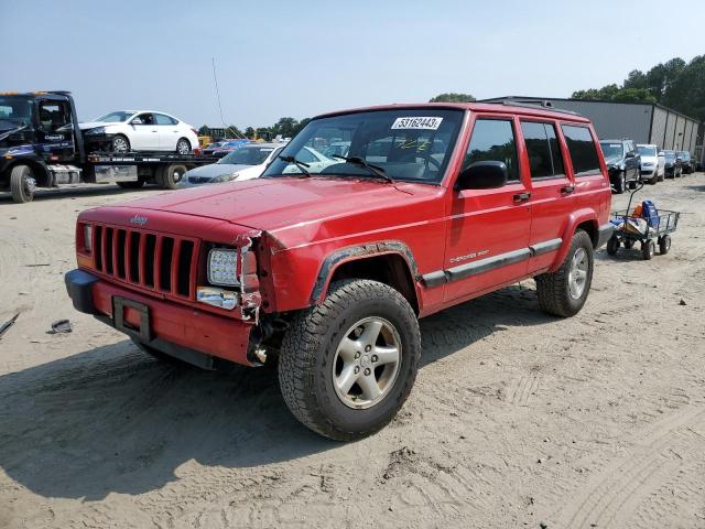 JEEP CHEROKEE S 2000 with VIN 1J4FF48S4YL259097 - Photo from auction