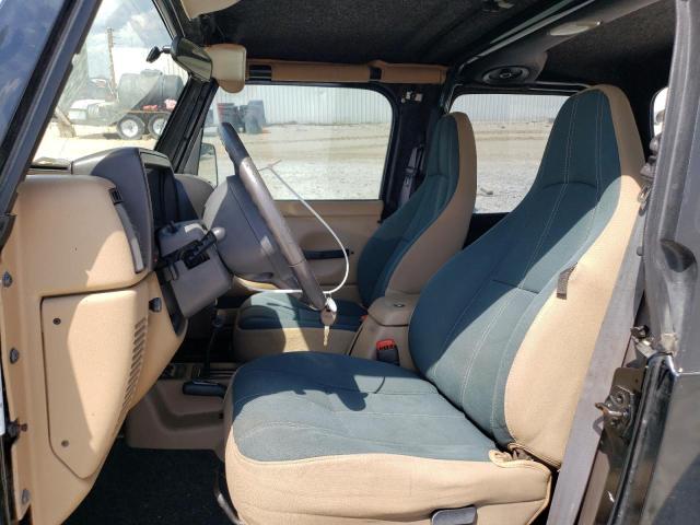 Photo 7 from auction – 2000 JEEP WRANGLER / with VIN 1J4FA59S2YP800286