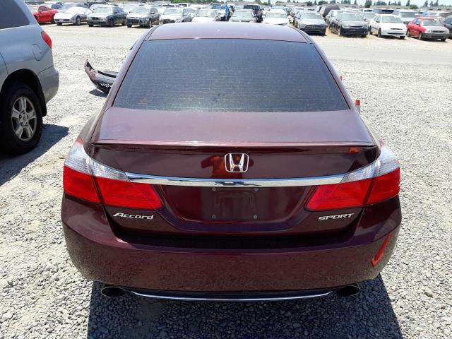 Photo 6 from auction – 2014 HONDA ACCORD SPO with VIN 1HGCR2F57EA062998