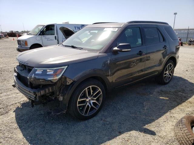 FORD EXPLORER S 2017 with VIN 1FM5K8GT6HGB53687 - Photo from auction