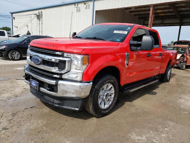 FORD F250 SUPER 2021 with VIN 1FT7W2B60MED76801 - Photo from auction