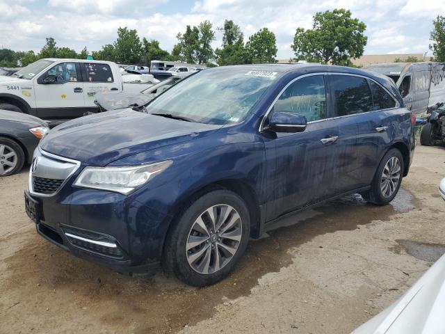 ACURA MDX TECHNO 2016 with VIN 5FRYD4H40GB057086 - Photo from auction