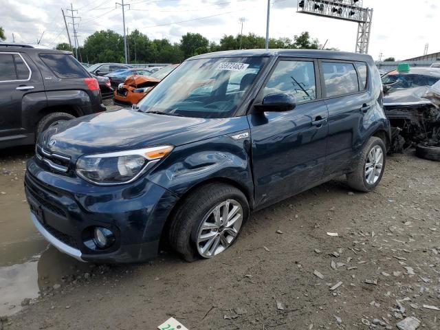KIA SOUL + 2017 with VIN KNDJP3A55H7445722 - Photo from auction