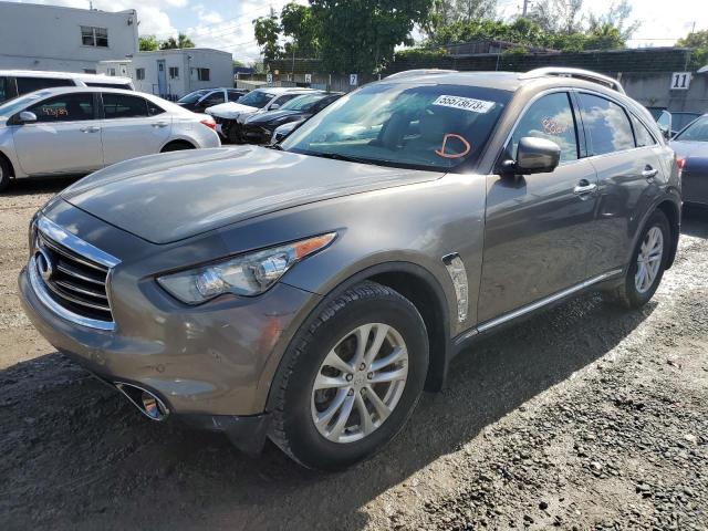 INFINITI FX35 2012 with VIN JN8AS1MU2CM120790 - Photo from auction