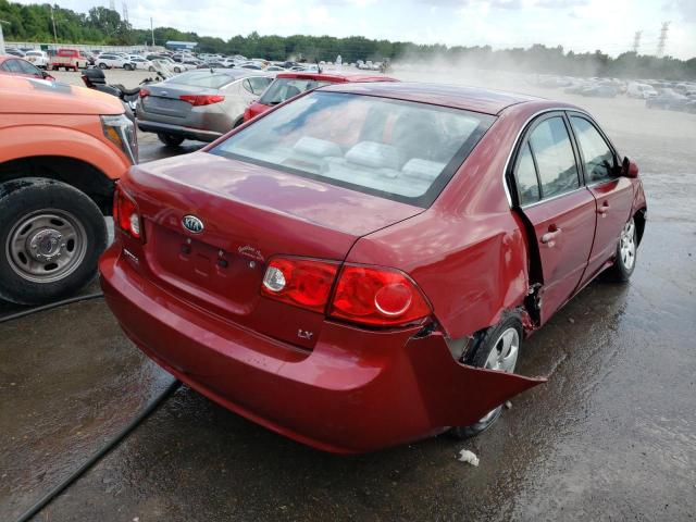 Photo 3 from auction – 2007 KIA OPTIMA LX with VIN KNAGE123275113715