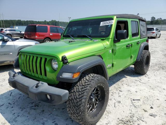 Photo 1 from auction – 2018 JEEP WRANGLER U with VIN 1C4HJXDN7JW287009