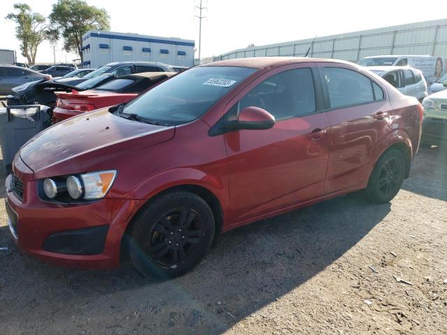 CHEVROLET SONIC LS 2012 with VIN 1G1JB5SH5C4222621 - Photo from auction
