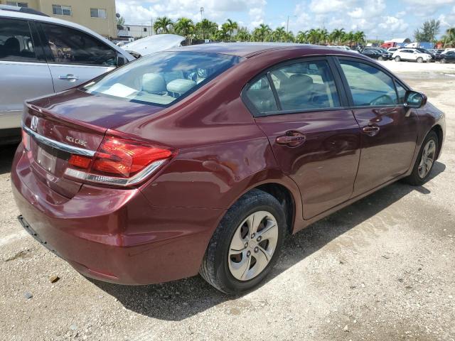 Photo 3 from auction – 2014 HONDA CIVIC LX with VIN 19XFB2F52EE071377