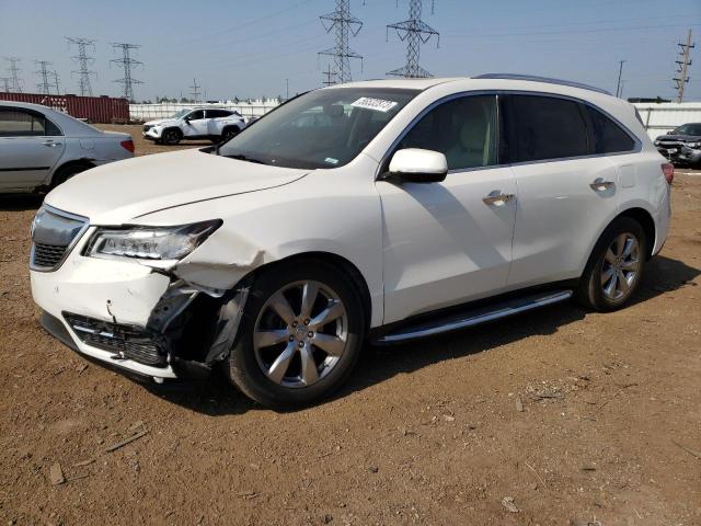 ACURA MDX ADVANC 2014 with VIN 5FRYD4H80EB001942 - Photo from auction