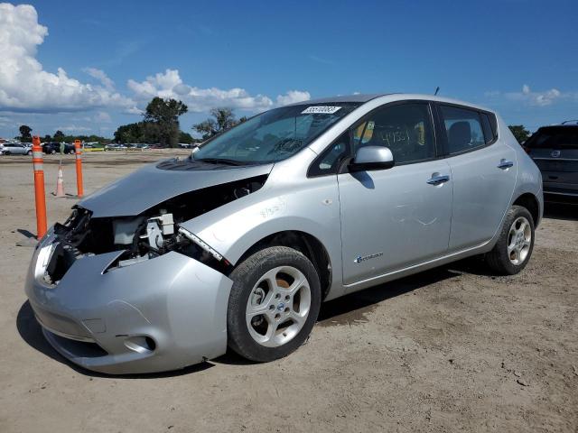 NISSAN LEAF SV 2011 with VIN JN1AZ0CP3BT005698 - Photo from auction
