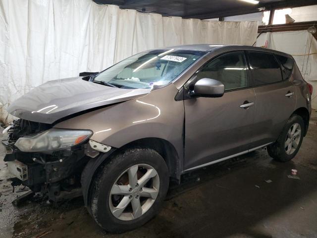 NISSAN MURANO S 2010 with VIN JN8AZ1MW6AW124792 - Photo from auction