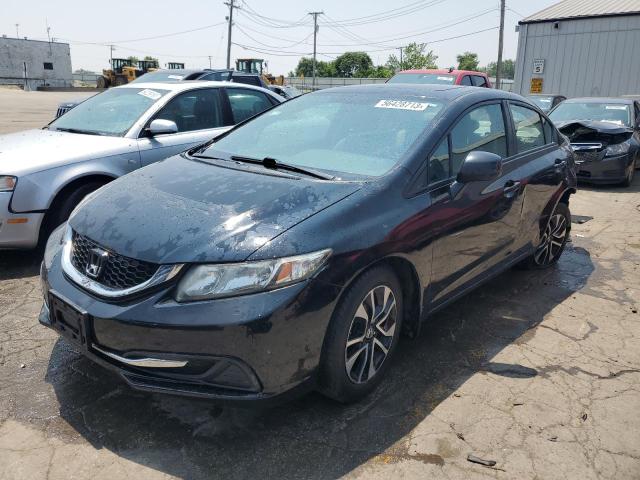 HONDA CIVIC EX 2013 مع رقم تعريف المركبة 19XFB2F85DE073875 - صورة من المزاد