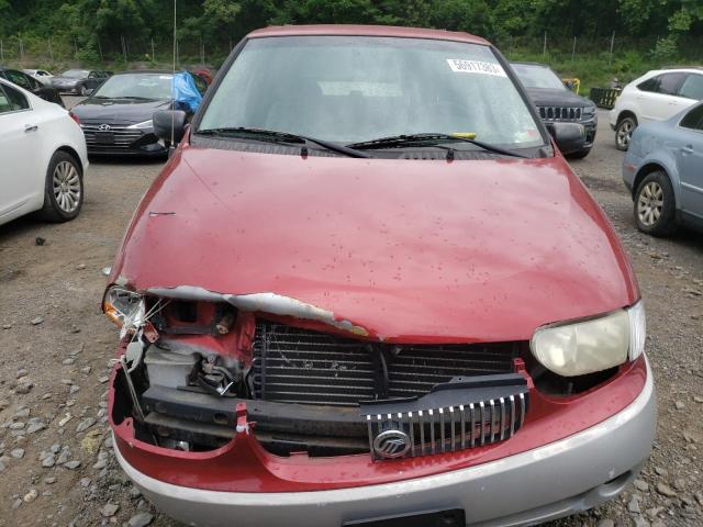 Photo 5 from auction – 2002 MERCURY VILLAGER with VIN 4M2ZV11T92DJ12907