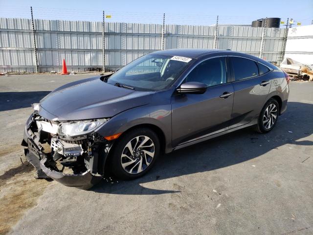 HONDA CIVIC EX 2018 with VIN 2HGFC2F7XJH564514 - Photo from auction