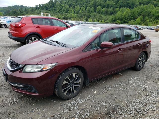 HONDA CIVIC EX 2015 with VIN 2HGFB2F86FH502627 - Photo from auction