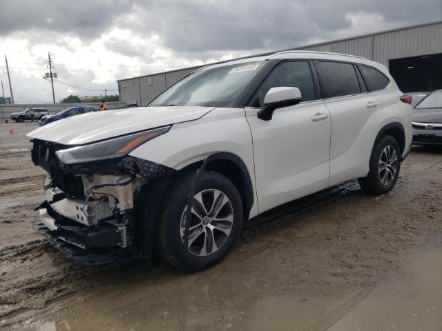 Photo 1 from auction – 2021 TOYOTA HIGHLANDER with VIN 5TDGZRAH5MS519920
