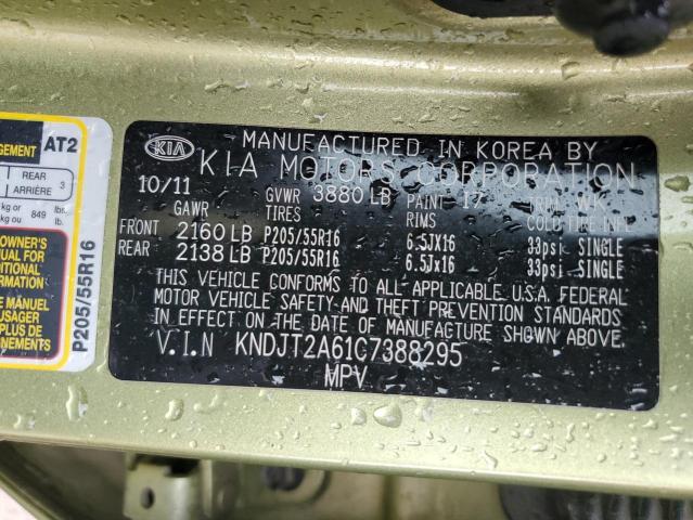 Photo 14 from auction – 2012 KIA SOUL + with VIN KNDJT2A61C7388295