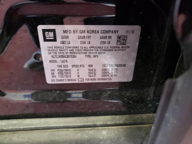 Photo 14 from auction – 2020 CHEVROLET TRAX LS with VIN KL7CJNSB4LB070354