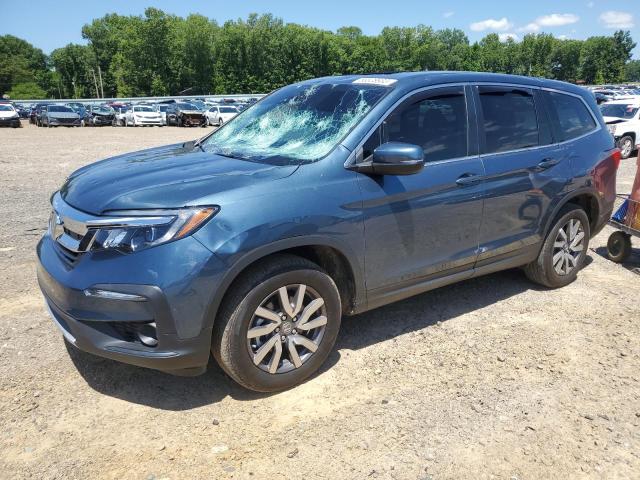 HONDA PILOT EXL 2022 with VIN 5FNYF5H5XNB015161 - Photo from auction