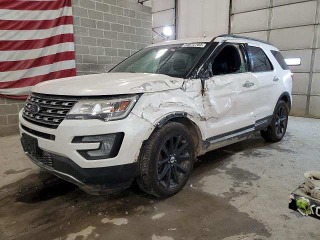 FORD EXPLORER L 2017 with VIN 1FM5K8F83HGB83632 - Photo from auction