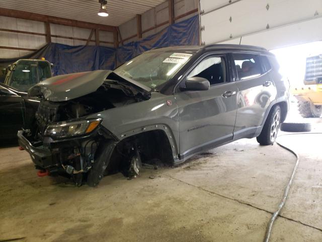 JEEP COMPASS TR 2022 with VIN 3C4NJDDB8NT187312 - Photo from auction