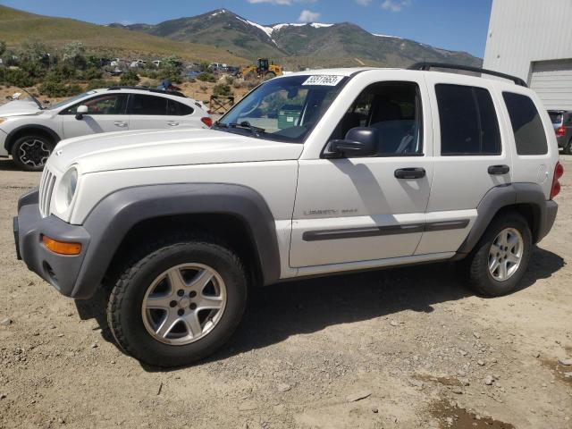 JEEP LIBERTY SP 2003 with VIN 1J4GL48K73W656355 - Photo from auction