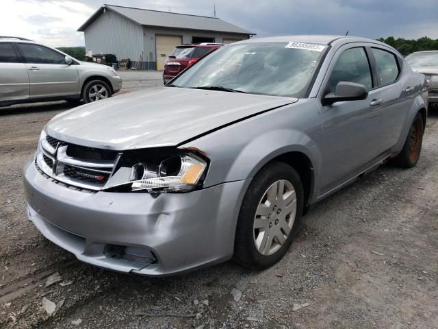 DODGE AVENGER SE 2013 with VIN 1C3CDZAB0DN652328 - Photo from auction